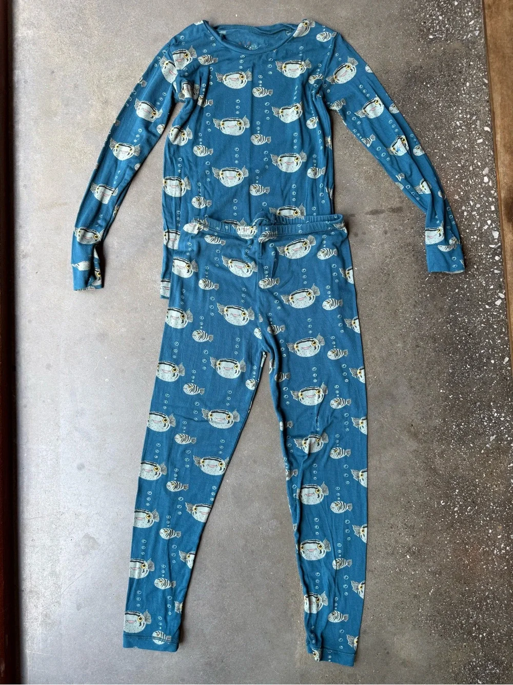 Kickee Pants pajama set
